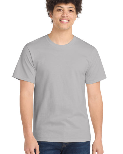 Port & Co Essential Tee. PC61 - Silver