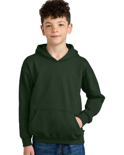 Gildan Youth Softstyle Midweight Fleece Hoodie SF500B - Forest Green