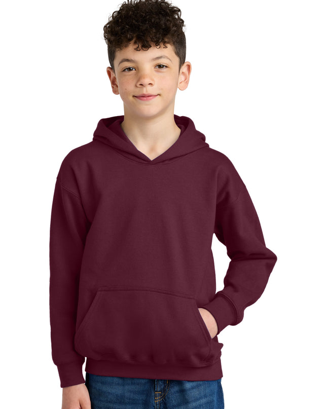Gildan Youth Softstyle Midweight Fleece Hoodie SF500B - Maroon