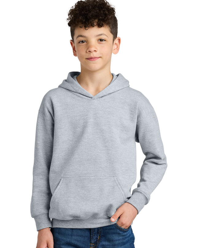 Gildan Youth Softstyle Midweight Fleece Hoodie SF500B - Ring Spun Sport Grey