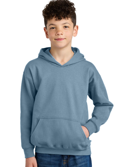 Gildan Youth Softstyle Midweight Fleece Hoodie SF500B - Stone Blue
