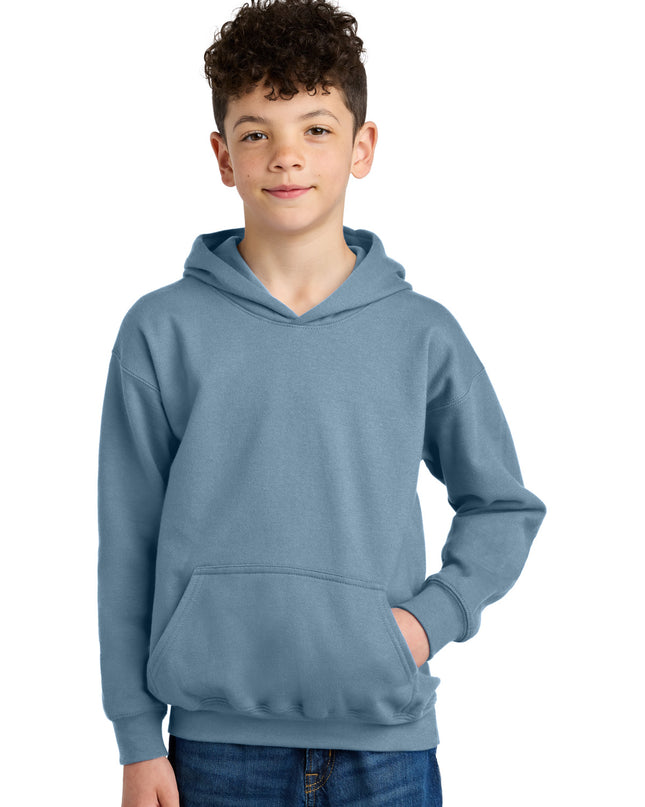 Gildan Youth Softstyle Midweight Fleece Hoodie SF500B - Stone Blue