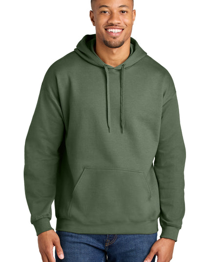 Gildan Softstyle Midweight Pullover Hooded Sweatshirt SF500 - Military Green