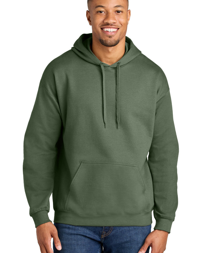 Gildan Softstyle Midweight Pullover Hooded Sweatshirt SF500 - Military Green