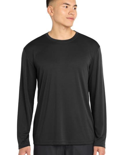 Sport-Tek Long Sleeve PosiCharge Competitor Tee. ST350LS - Black