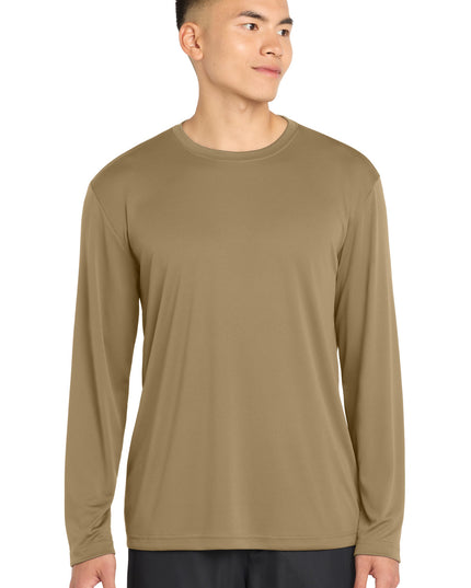 Sport-Tek Long Sleeve PosiCharge Competitor Tee. ST350LS - Coyote Brown