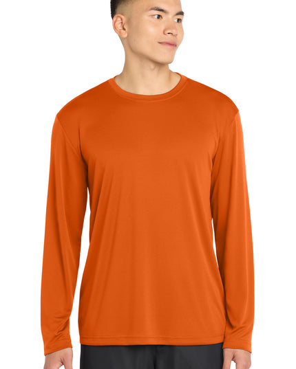 Sport-Tek Long Sleeve PosiCharge Competitor Tee. ST350LS - Deep Orange