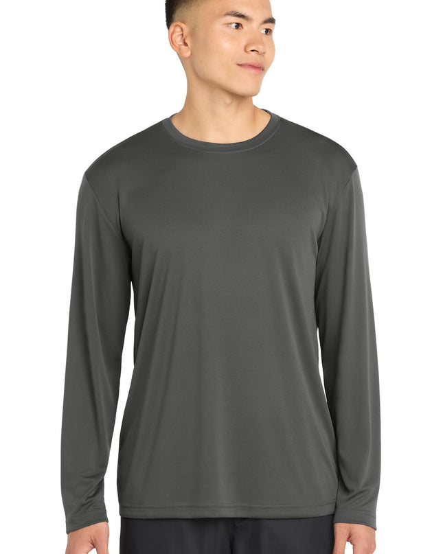 Sport-Tek Long Sleeve PosiCharge Competitor Tee. ST350LS - Iron Grey