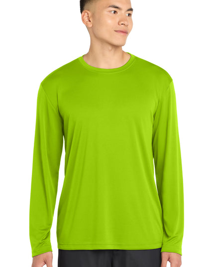 Sport-Tek Long Sleeve PosiCharge Competitor Tee. ST350LS - Lime Shock