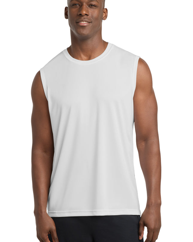 Sport-Tek Sleeveless PosiCharge Competitor Tee. ST352 - White