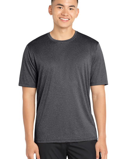 Sport-Tek Heather Contender Tee. ST360 - Graphite Heather