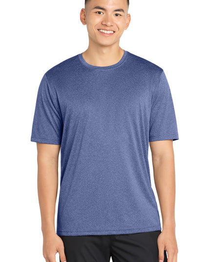 Sport-Tek Heather Contender Tee. ST360 - True Royal Heather