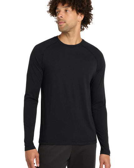 Sport-Tek  PosiCharge  Long Sleeve Tri-Blend Wicking Raglan Tee ST400LS