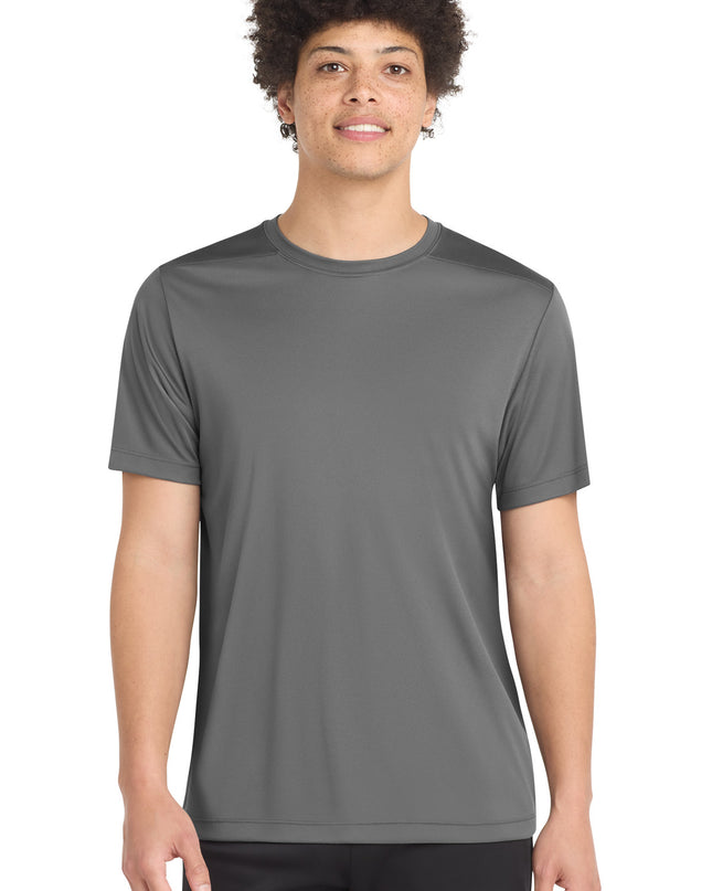 Sport-Tek  Posi-UV Pro Tee. ST420 - Dark Smoke Grey