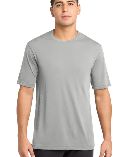 Sport-Tek PosiCharge Competitor Cotton Touch Tee. ST450 - Silver
