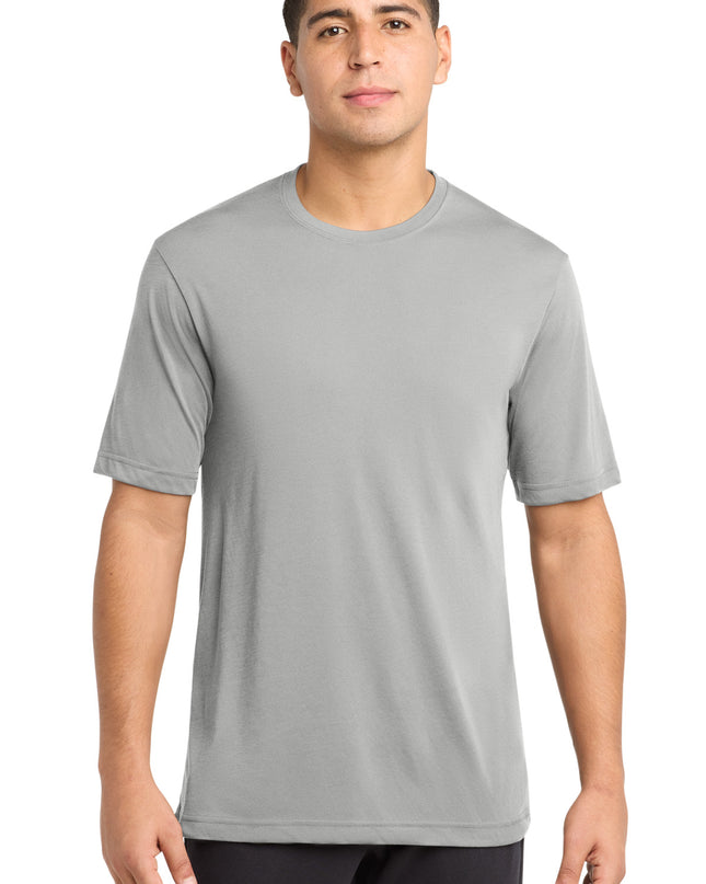 Sport-Tek PosiCharge Competitor Cotton Touch Tee. ST450 - Silver