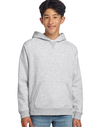 Sport-Tek Youth Drive Fleece Pullover Hoodie YSTF200 - Athletic Heather