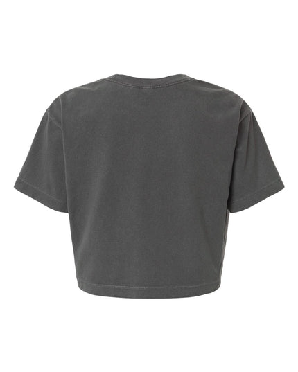 American Apparel Cropped Tee - Faded Black Back