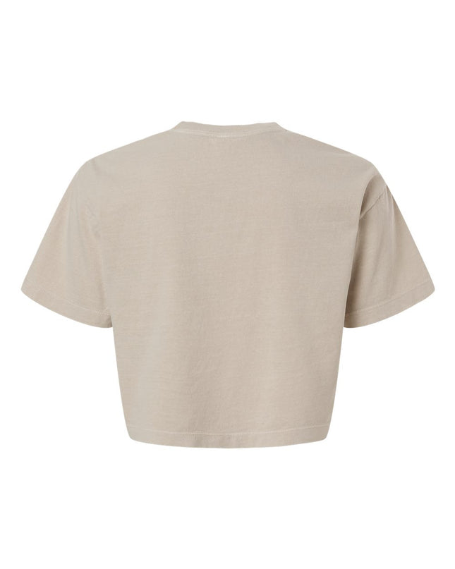 American Apparel Cropped Tee - Faded Bone Back