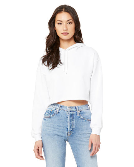 Ladies' Cropped Fleece Hoodie