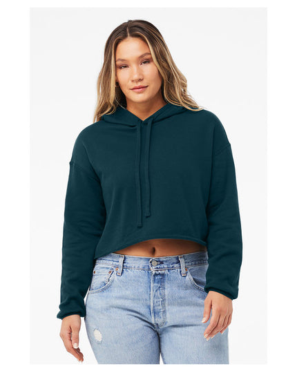 Ladies' Cropped Fleece Hoodie
