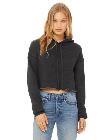 Ladies' Cropped Fleece Hoodie