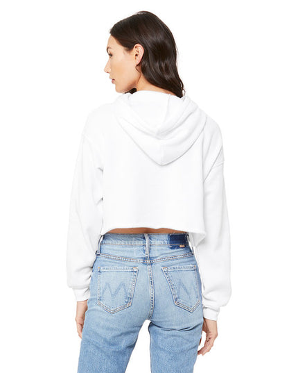 Ladies' Cropped Fleece Hoodie
