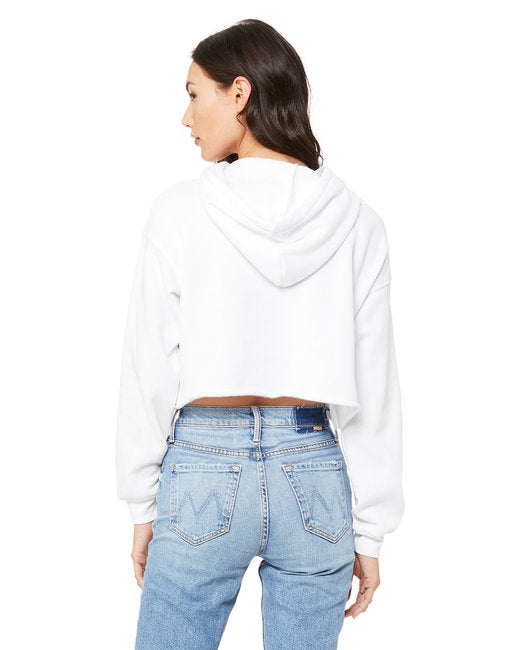 Ladies' Cropped Fleece Hoodie