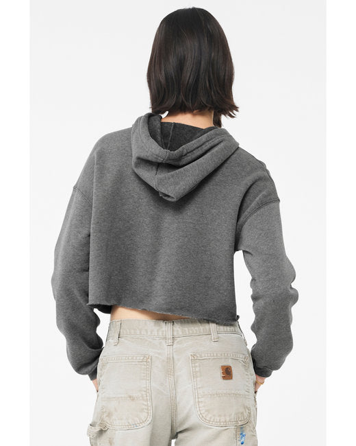 Ladies' Cropped Fleece Hoodie