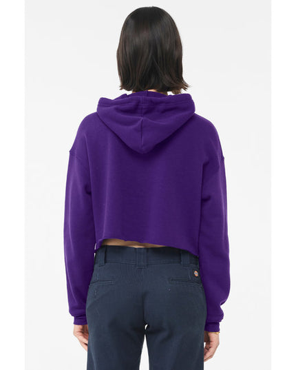Ladies' Cropped Fleece Hoodie