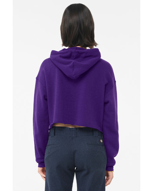 Ladies' Cropped Fleece Hoodie