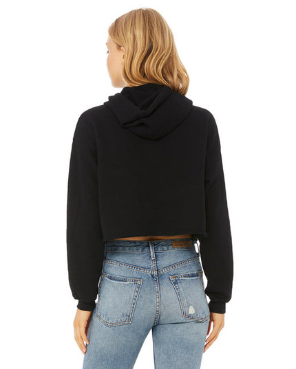 Ladies' Cropped Fleece Hoodie