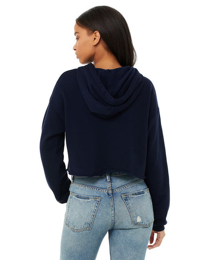 Ladies' Cropped Fleece Hoodie