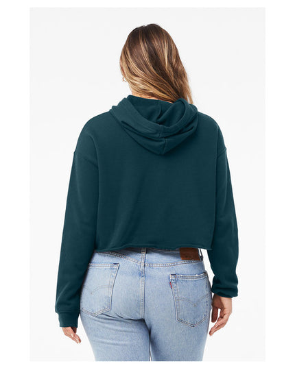 Ladies' Cropped Fleece Hoodie