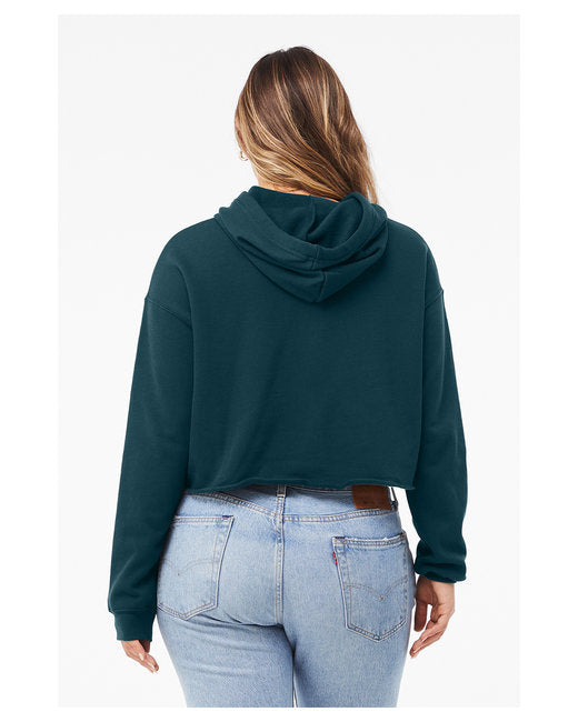 Ladies' Cropped Fleece Hoodie