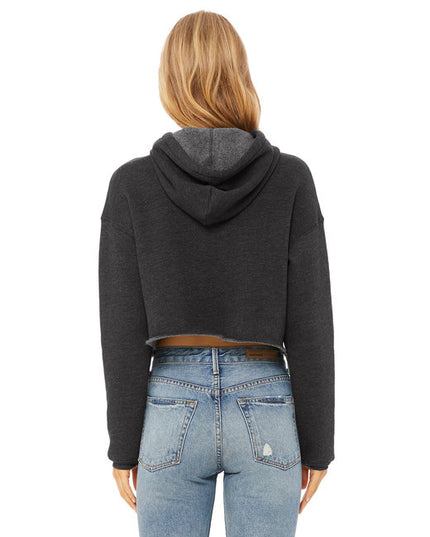 Ladies' Cropped Fleece Hoodie