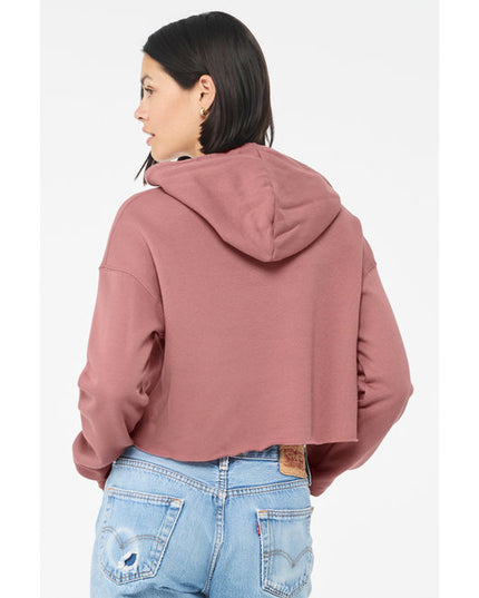Ladies' Cropped Fleece Hoodie