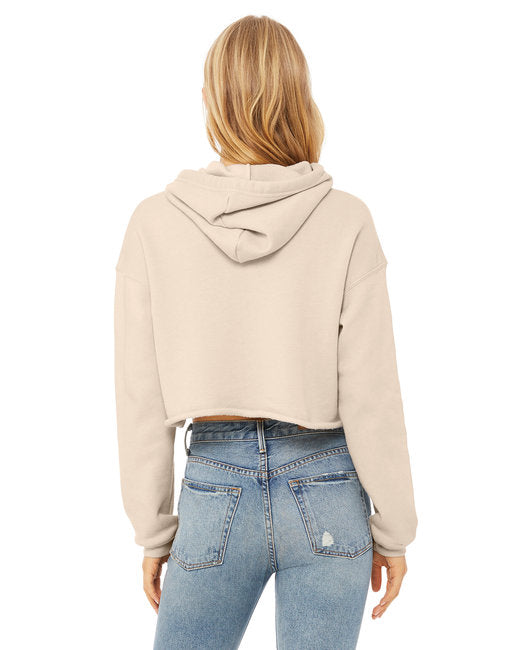 Ladies' Cropped Fleece Hoodie
