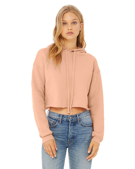 Ladies' Cropped Fleece Hoodie