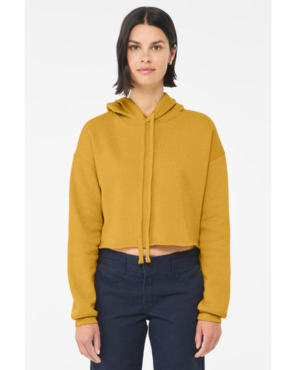 Ladies' Cropped Fleece Hoodie