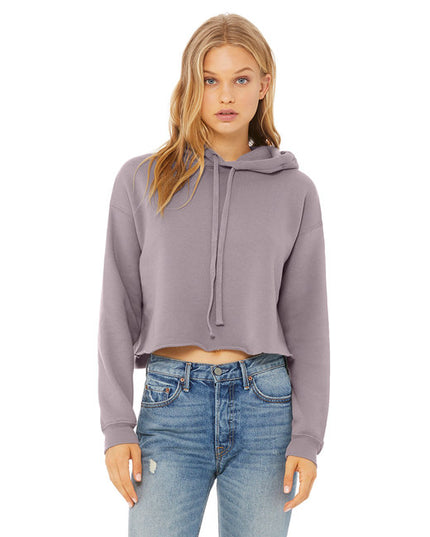 Ladies' Cropped Fleece Hoodie