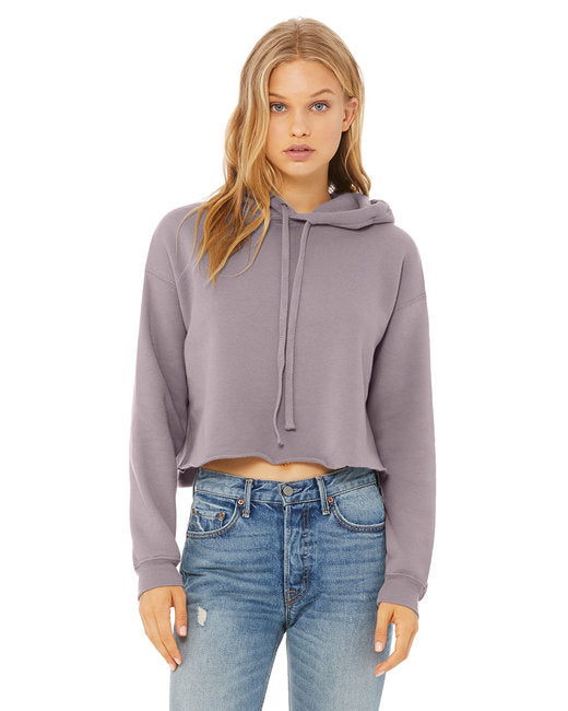 Ladies' Cropped Fleece Hoodie