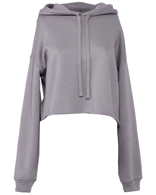 Ladies' Cropped Fleece Hoodie