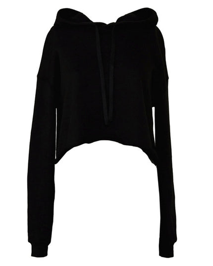 Ladies' Cropped Fleece Hoodie