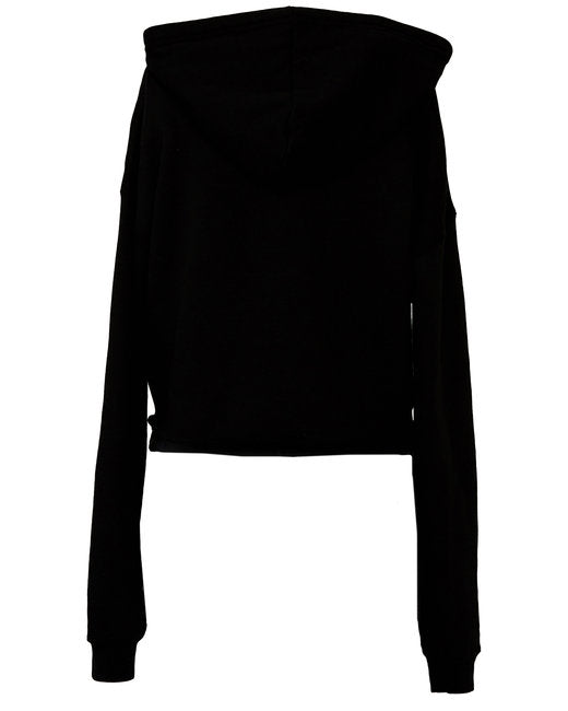 Ladies' Cropped Fleece Hoodie