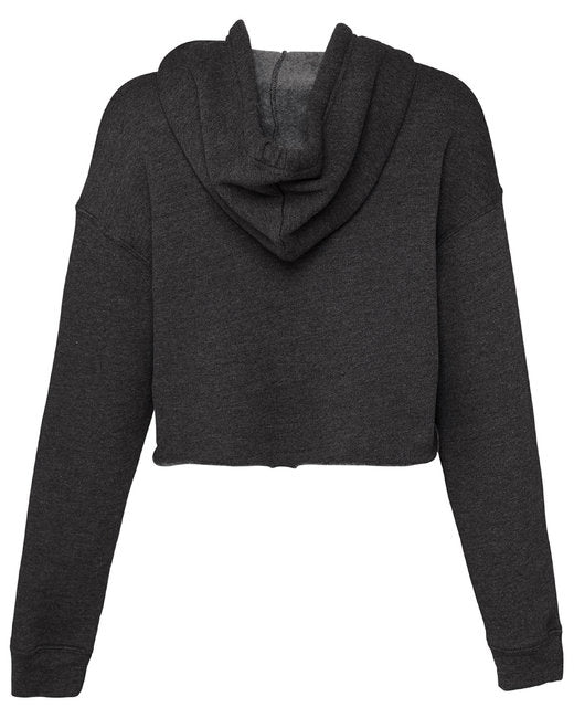 Ladies' Cropped Fleece Hoodie
