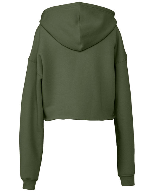 Ladies' Cropped Fleece Hoodie