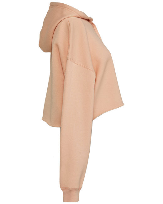 Ladies' Cropped Fleece Hoodie