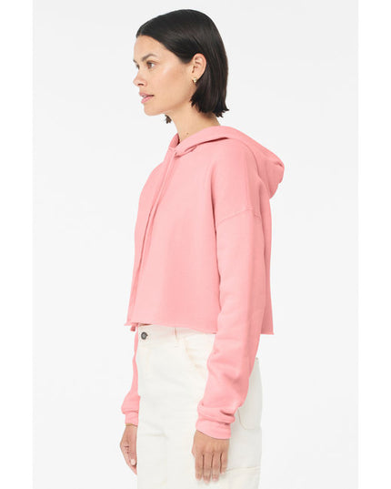 Ladies' Cropped Fleece Hoodie