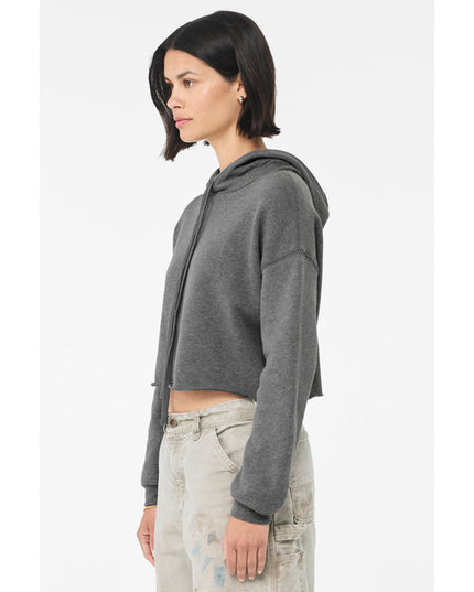 Ladies' Cropped Fleece Hoodie